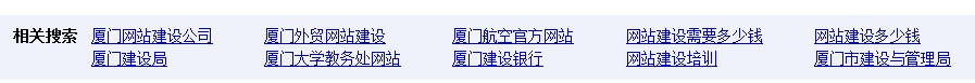 百度相關搜索